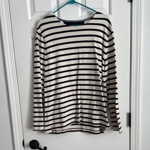 Striped Long Sleeve woven shirt